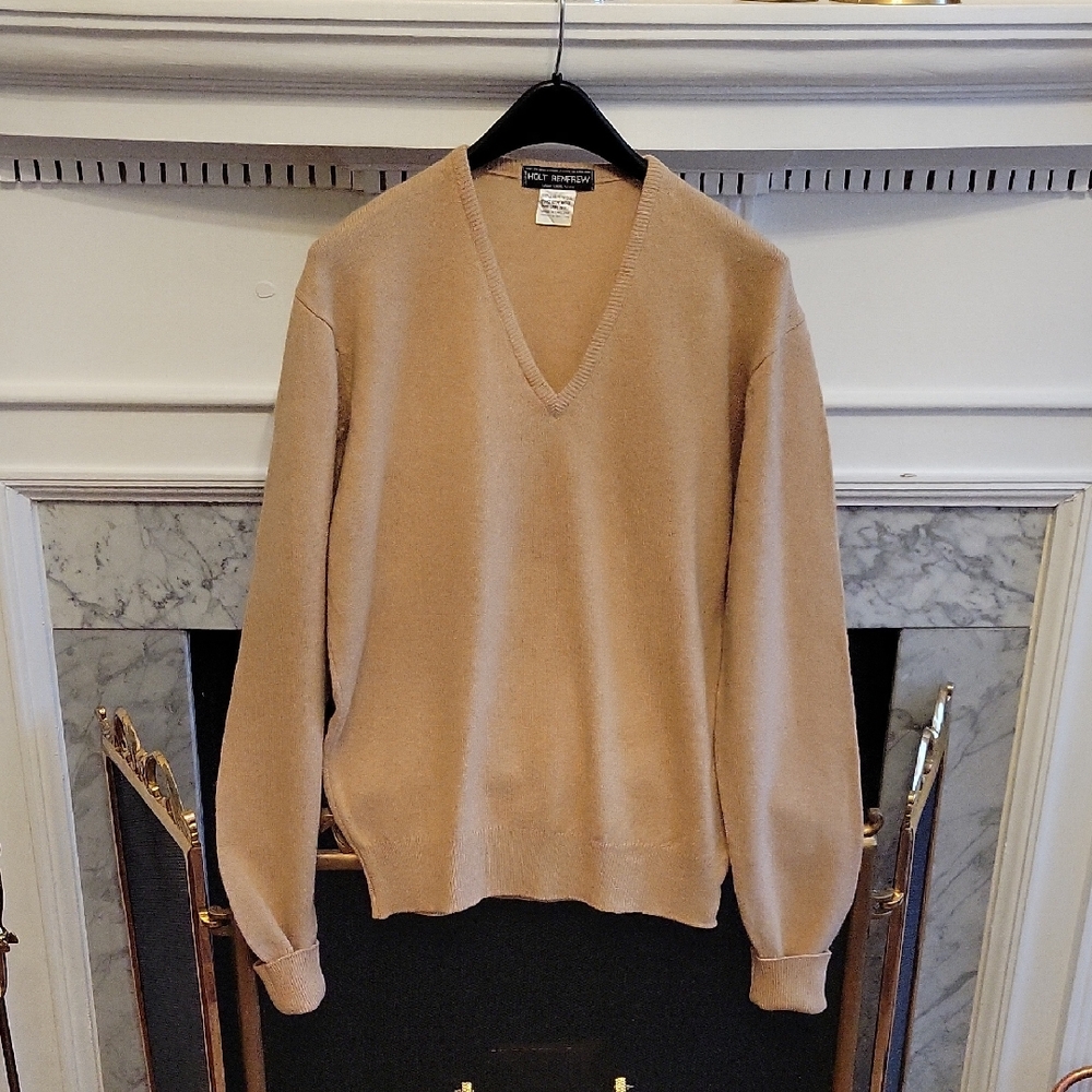 Vintage 70's Holt Renfrew Wool Sweater